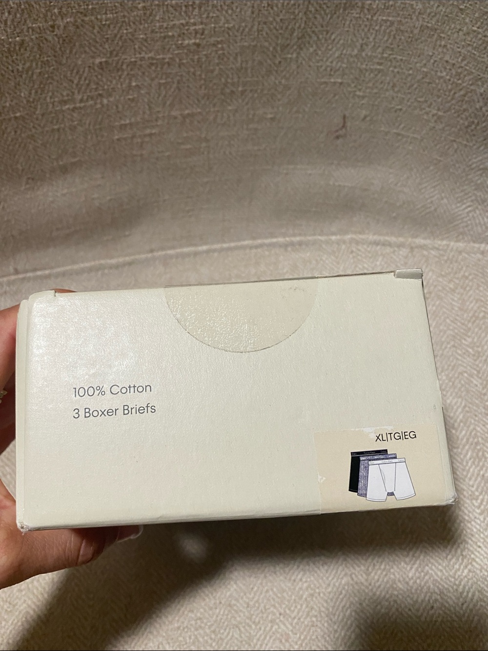 Calvin Klein Men’s 3-Pack Cotton Boxer Briefs – White, Gray, black - Picture 2 of 4